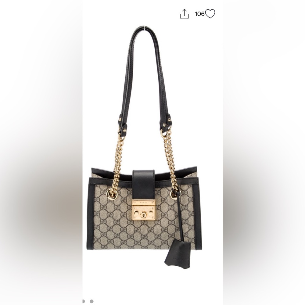 Gucci Black and Tan Women's Bag